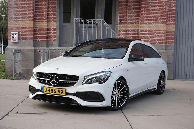 Wit Gebruikt 2017 Mercedes CLA200 Shooting Brake Stationwagen | € 20.550 (Iets duurder) - Afbeelding 1/4