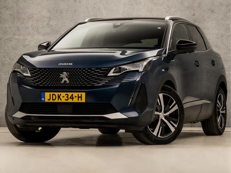 Blauw, metallic lak Gebruikt 2021 Peugeot 3008 GTi SUV | € 22.445 (Goede deal) - Afbeelding 1/4