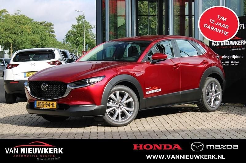 Soul red chrysthal (rood metallic) Nieuw 2025 Mazda CX-30 Center-Line SUV | € 35.899 (Goede deal) - Afbeelding 1/4