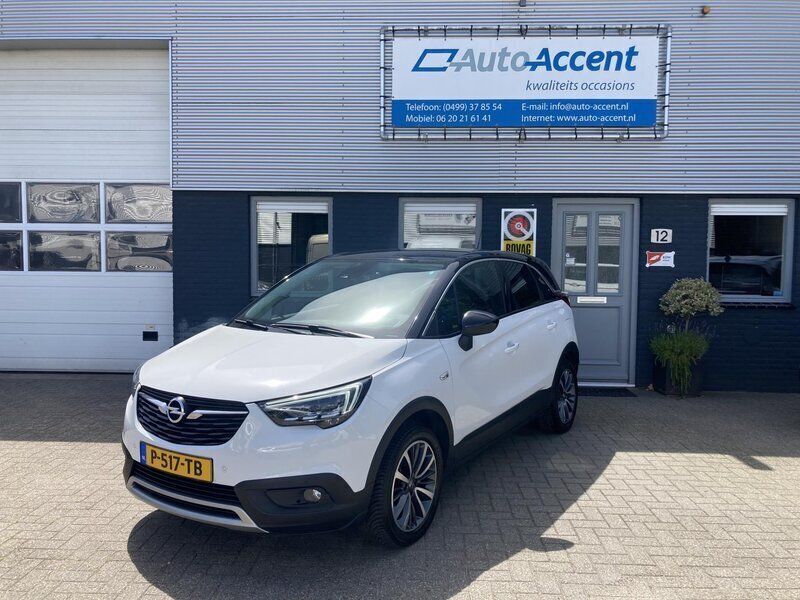 Wit Gebruikt 2017 Opel Crossland Innovation SUV | € 15.388 - Afbeelding 1/4