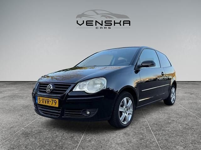 Zwart Gebruikt 2008 VW Polo Trendline Hatchback | € 1.499 (Goede deal) - Afbeelding 1/4