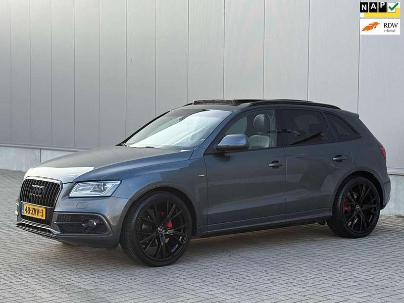 Grijs Occasion 2013 Audi Q5 S-Line SUV | € 11.900 (Super prijs) - Afbeelding 1/4