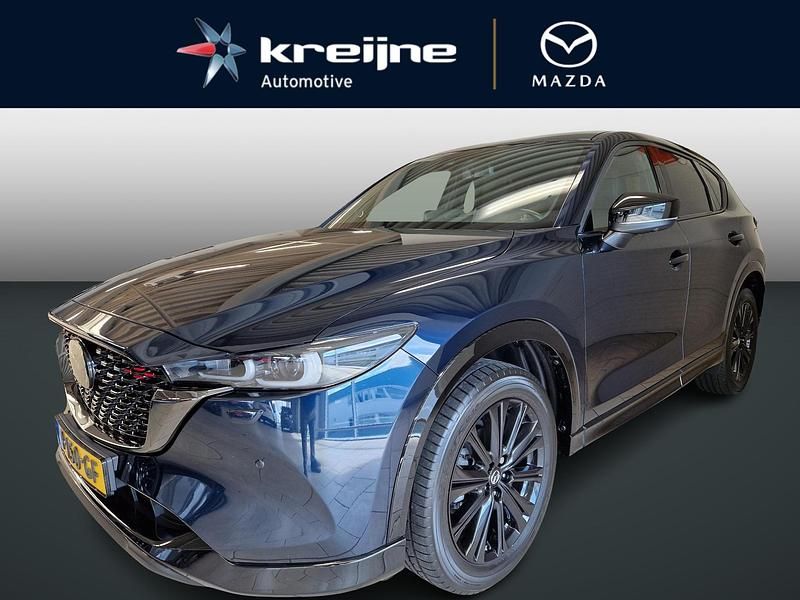 Blauw Gebruikt 2022 Mazda CX-5 Sportive SUV | € 36.925 (Eerlijke prijs) - Afbeelding 1/4