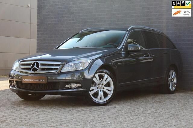 Grijs, metallic lak Gebruikt 2008 Mercedes C350 Avantgarde Stationwagen | € 11.950 (Eerlijke prijs) - Afbeelding 1/4