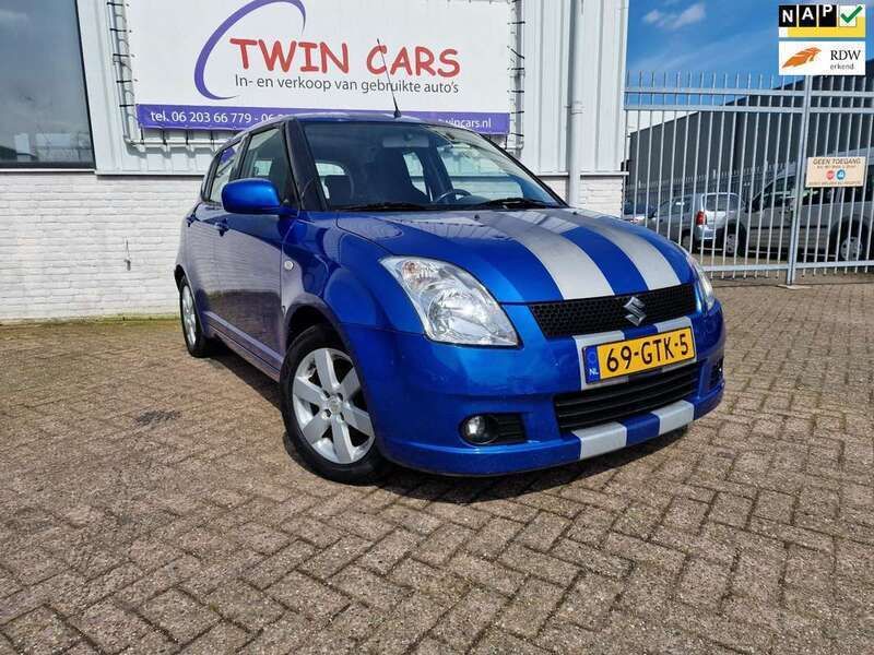 Blauw Gebruikt 2008 Suzuki Swift Hatchback | € 2.850 (Eerlijke prijs) - Afbeelding 1/4