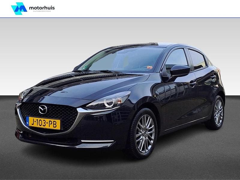 Zwart Occasion 2020 Mazda 2 Luxury Hatchback | € 13.995 (Eerlijke prijs) - Afbeelding 1/4