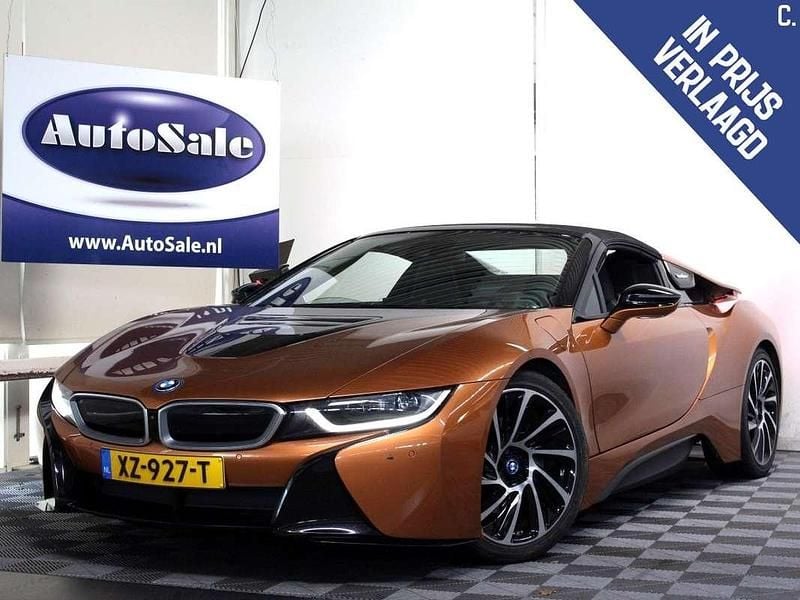 Oranje, metallic lak Gebruikt 2019 BMW i8 Coupé | € 99.944 - Afbeelding 1/4