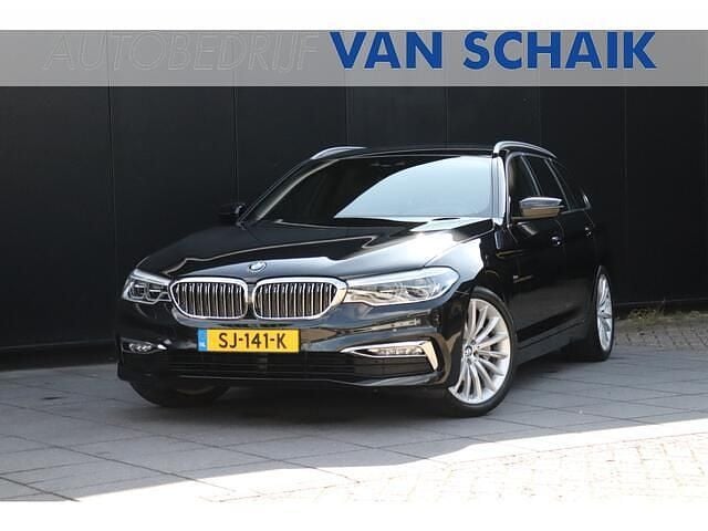 Zwart Gebruikt 2018 BMW 530 Executive Stationwagen | € 22.850 (Goede deal) - Afbeelding 1/4
