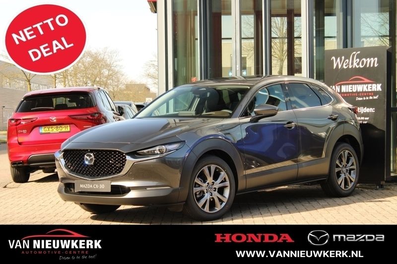 Grijs Nieuw 2024 Mazda CX-30 Takumi-Line SUV | € 46.900 - Afbeelding 1/4