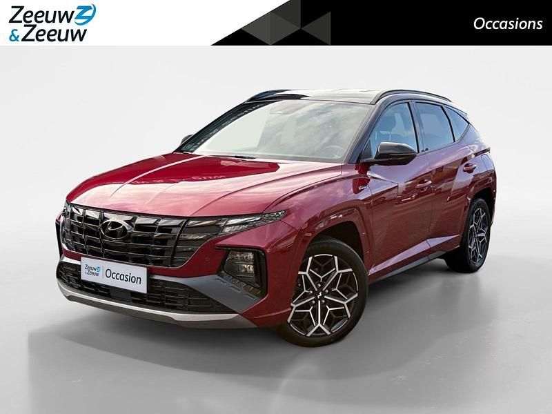 Rood Occasion 2021 Hyundai Tucson Edition SUV | € 24.940 (Eerlijke prijs) - Afbeelding 1/4