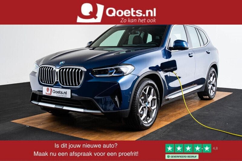 Blauw, metallic lak Gebruikt 2021 BMW X3 Executive SUV | € 45.950 (Eerlijke prijs) - Afbeelding 1/4