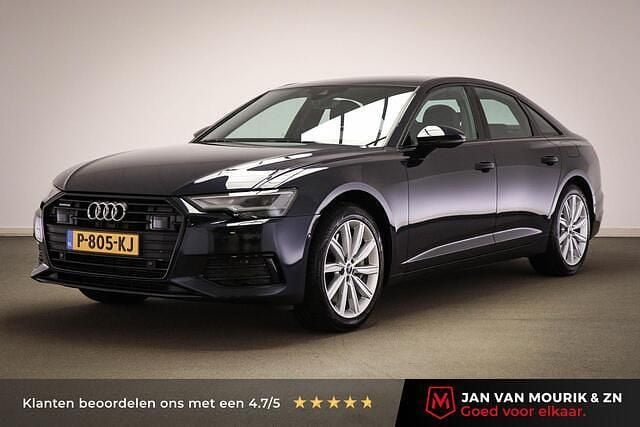 Blauw, metallic lak Gebruikt 2021 Audi A6 S-Line Sedan | € 38.900 (Super prijs) - Afbeelding 1/4