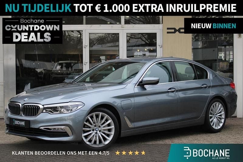 Bluestone metallic (c2y) (grijs metallic) Gebruikt 2018 BMW 530e Executive Sedan | € 23.950 (Eerlijke prijs) - Afbeelding 1/4
