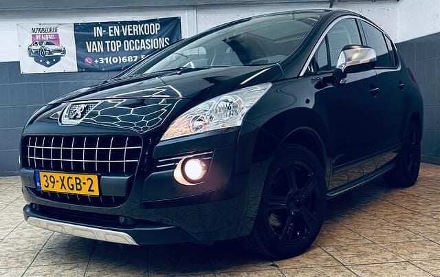 Zwart Gebruikt 2012 Peugeot 3008 MPV | € 5.250 (Eerlijke prijs) - Afbeelding 1/4