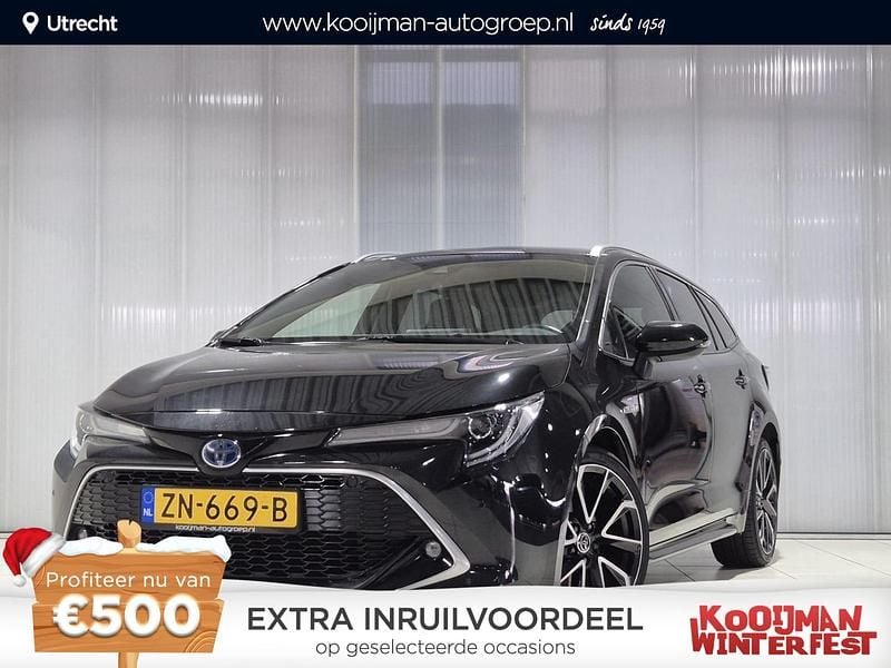 Zwart Gebruikt 2019 Toyota Corolla Executive Stationwagen | € 24.749 (Eerlijke prijs) - Afbeelding 1/4