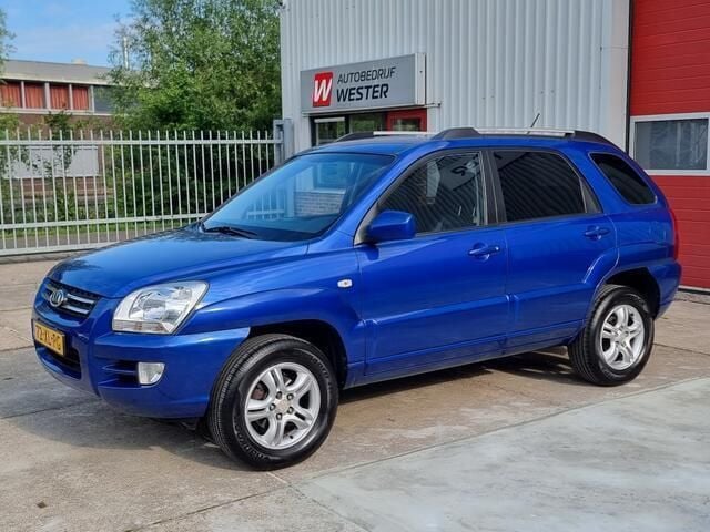 Blauw Gebruikt 2007 Kia Sportage Comfort SUV | € 4.950 (Eerlijke prijs) - Afbeelding 1/4