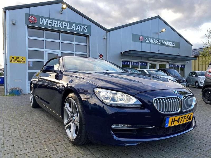Blauw Occasion 2011 BMW 650 Cabriolet Executive Cabriolet | € 34.100 - Afbeelding 1/4