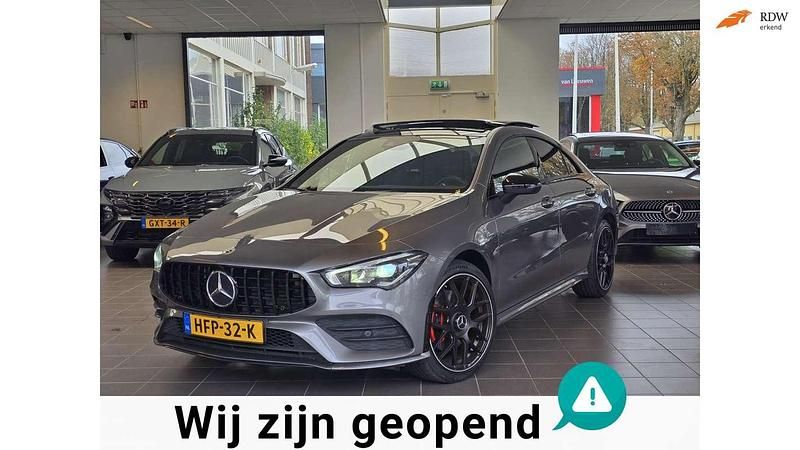 Grijs Gebruikt 2020 Mercedes CLA35 AMG AMG Sedan | € 34.950 - Afbeelding 1/4