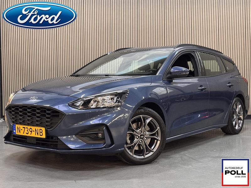 Blauw Gebruikt 2021 Ford Focus ST-Line Stationwagen | € 20.895 (Eerlijke prijs) - Afbeelding 1/4