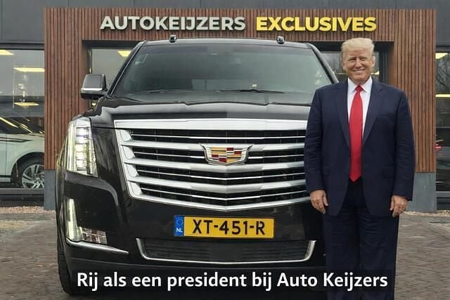 Zwart Occasion 2018 Cadillac Escalade SUV | € 64.900 - Afbeelding 1/4