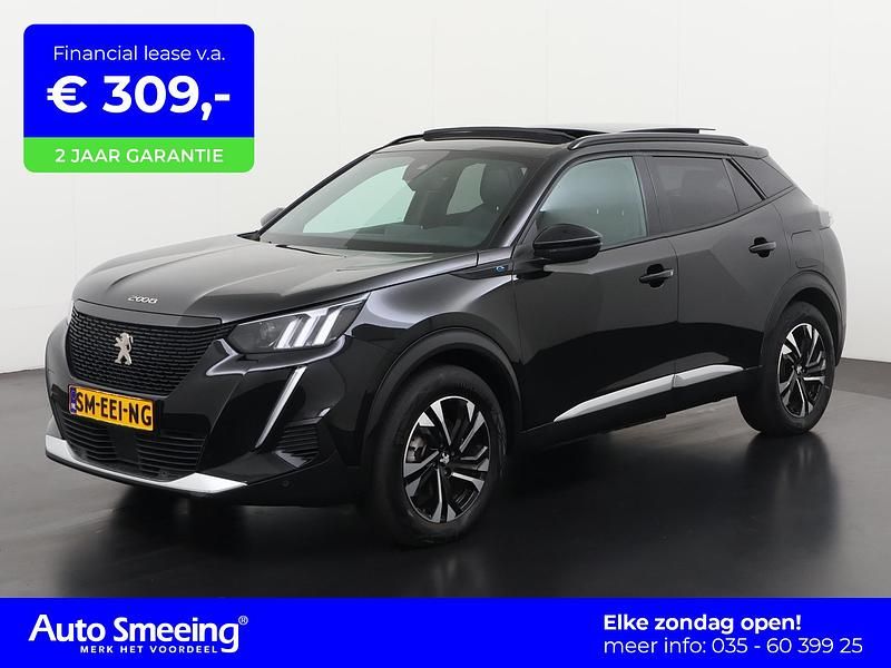 Zwart Gebruikt 2023 Peugeot e-2008 GTi SUV | € 25.690 (Duur) - Afbeelding 1/4