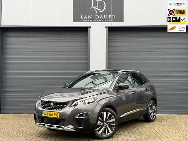 Grijs Occasion 2017 Peugeot 3008 GT-line SUV | € 12.900 (Eerlijke prijs) - Afbeelding 1/4