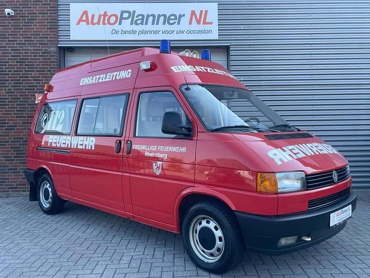 Rood Gebruikt 1995 VW T4 Van | € 5.544 - Afbeelding 1/4