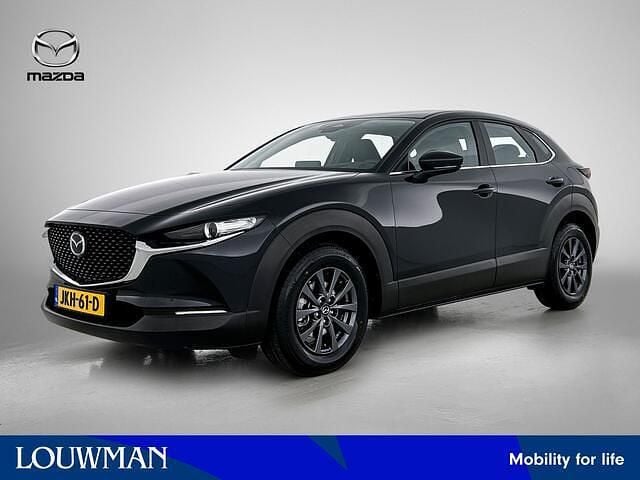 Zwart metallic Gebruikt 2025 Mazda CX-30 Prime-Line SUV | € 35.175 (Eerlijke prijs) - Afbeelding 1/4
