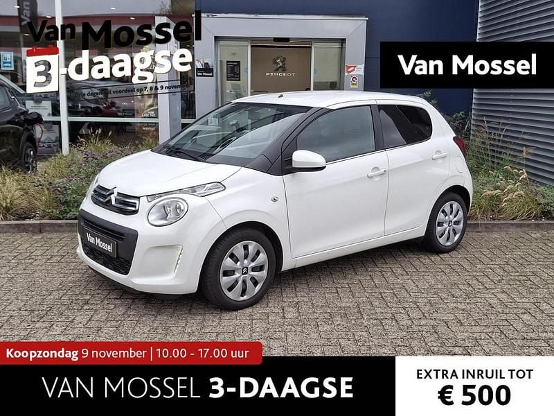 Wit Gebruikt 2018 Citroën C1 Feel Hatchback | € 7.940 (Eerlijke prijs) - Afbeelding 1/3