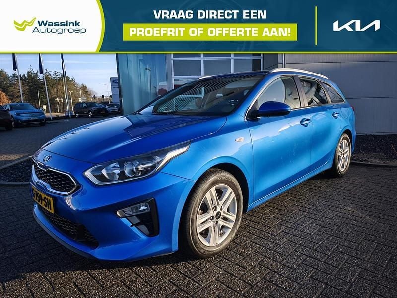 Blauw Occasion 2019 Kia Ceed Sportswagon Stationwagen | € 18.035 - Afbeelding 1/4