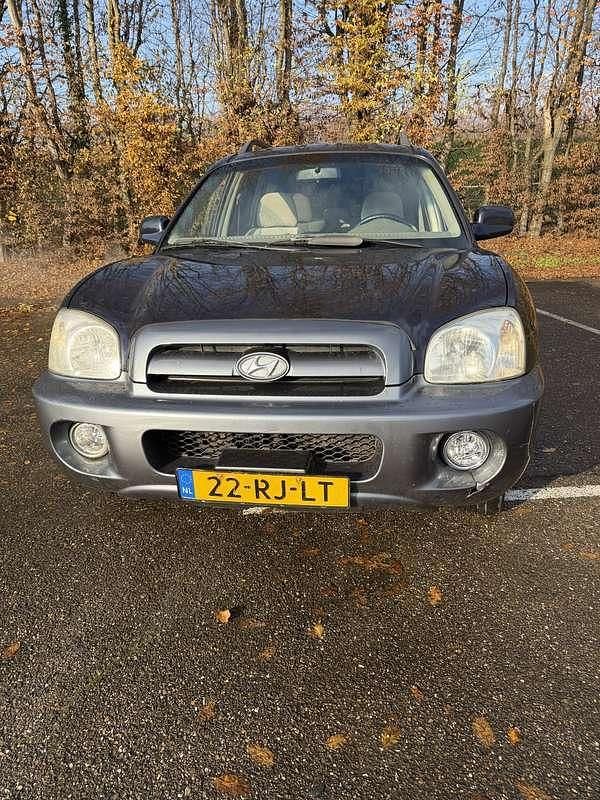 Blauw Gebruikt 2005 Hyundai Santa Fe SUV | € 2.999 (Duur) - Afbeelding 1/4