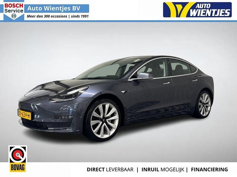 Grijs Occasion 2019 Tesla Model 3 Long Range AWD Sedan | € 14.950 (Eerlijke prijs) - Afbeelding 1/4