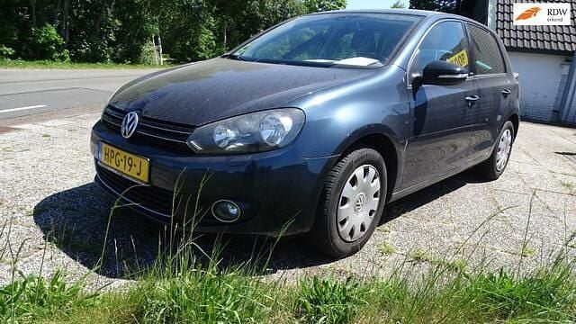 Blauw Gebruikt 2012 VW Golf VI Style Hatchback | € 5.250 (Eerlijke prijs) - Afbeelding 1/4