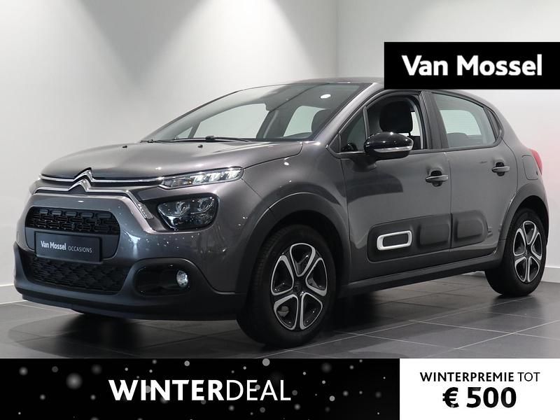 Grijs, metallic lak Occasion 2024 Citroën C3 PureTech Hatchback | € 15.740 (Goede deal) - Afbeelding 1/4
