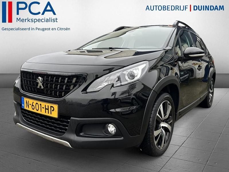 Zwart Gebruikt 2019 Peugeot 2008 GT-line SUV | € 16.250 (Goede deal) - Afbeelding 1/4