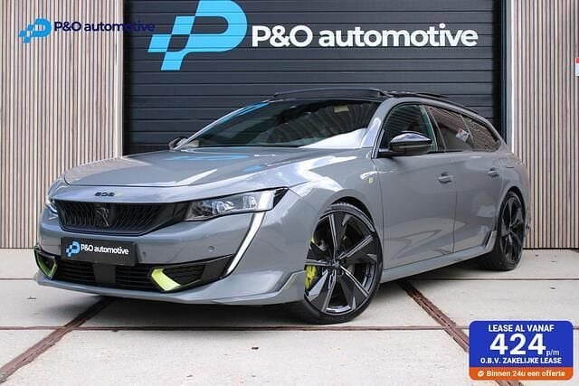 Grijs Gebruikt 2021 Peugeot 508 Sport Stationwagen | € 31.995 (Super prijs) - Afbeelding 1/4