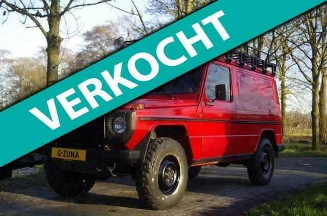 Rood Gebruikt 1989 Mercedes G300 SUV | € 19.950 - Afbeelding 1/4