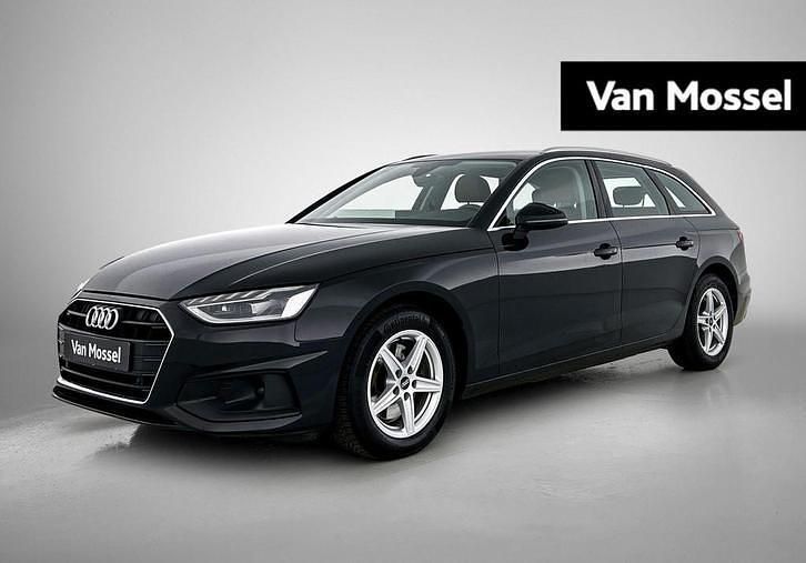 Zwart Gebruikt 2021 Audi A4 Business Stationwagen | € 25.400 (Goede deal) - Afbeelding 1/4