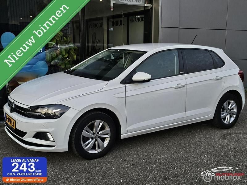 Wit Gebruikt 2019 VW Polo Highline Hatchback | € 14.995 (Super prijs) - Afbeelding 1/4