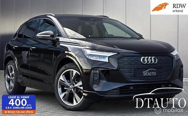 Zwart Gebruikt 2022 Audi Q4 e-tron SUV | € 28.900 (Goede deal) - Afbeelding 1/4
