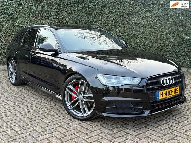 Occasion Audi A6 S-Line 272 PK (200 kW) 2016 Zwart Stationwagen