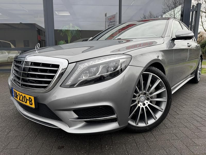 Grijs Occasion 2019 Mercedes S350 Prestige Sedan | € 32.500 - Afbeelding 1/4