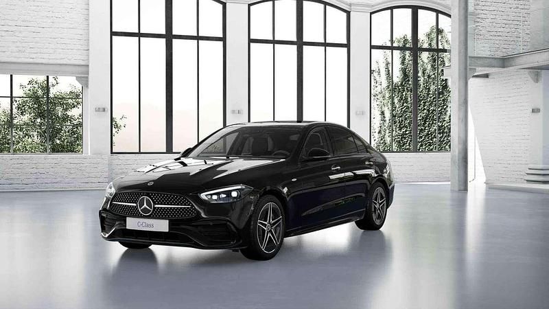 Zwart Nieuw 2025 Mercedes C300e Business Sedan | € 62.700 (Eerlijke prijs) - Afbeelding 1/4