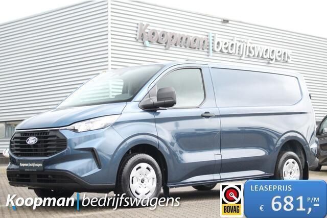 Blauw Nieuw 2024 Ford Transit Custom Trend Van | € 35.950 - Afbeelding 1/4