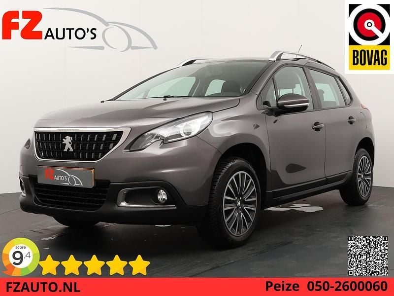 Grijs Gebruikt 2017 Peugeot 2008 Active SUV | € 7.945 (Eerlijke prijs) - Afbeelding 1/4
