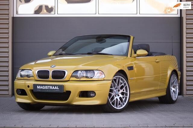 Geel Gebruikt 2002 BMW M3 Cabriolet Cabriolet | € 34.950 (Eerlijke prijs) - Afbeelding 1/4