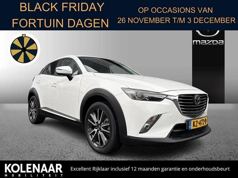 Wit Gebruikt 2016 Mazda CX-3 Sky SUV | € 15.895 (Eerlijke prijs) - Afbeelding 1/4