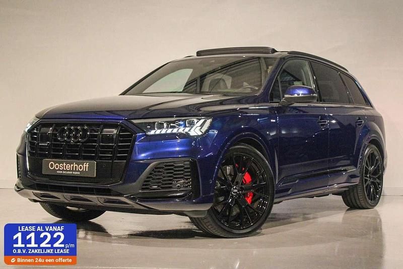 Blauw Gebruikt 2020 Audi Q7 Proline SUV | € 69.990 - Afbeelding 1/4