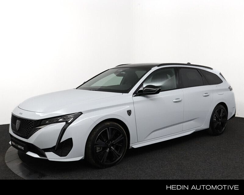 Wit, metallic lak Nieuw 2025 Peugeot 308 GTi Stationwagen | € 50.182 - Afbeelding 1/4