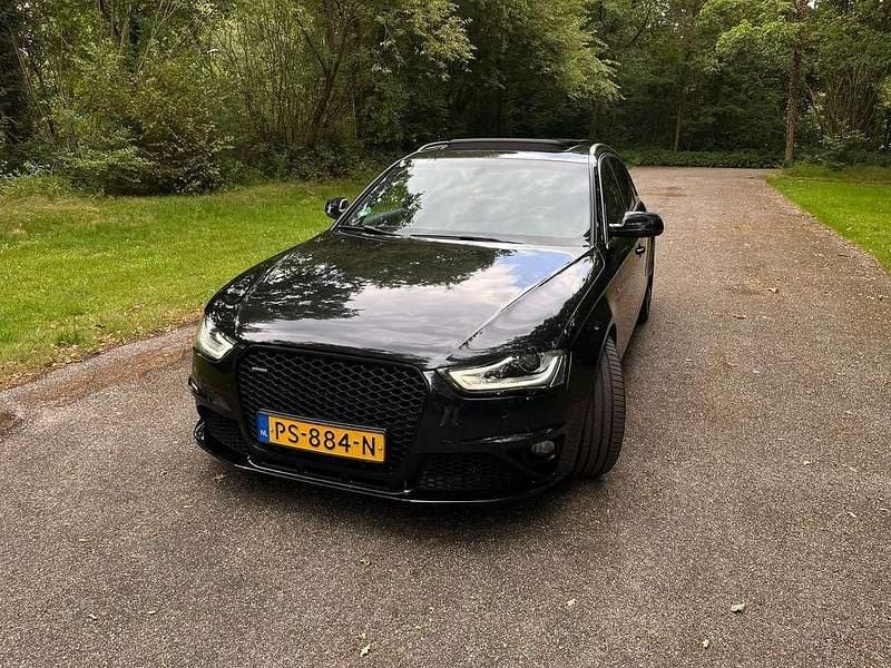Zwart Gebruikt 2013 Audi A4 Stationwagen | € 9.500 (Eerlijke prijs) - Afbeelding 1/4